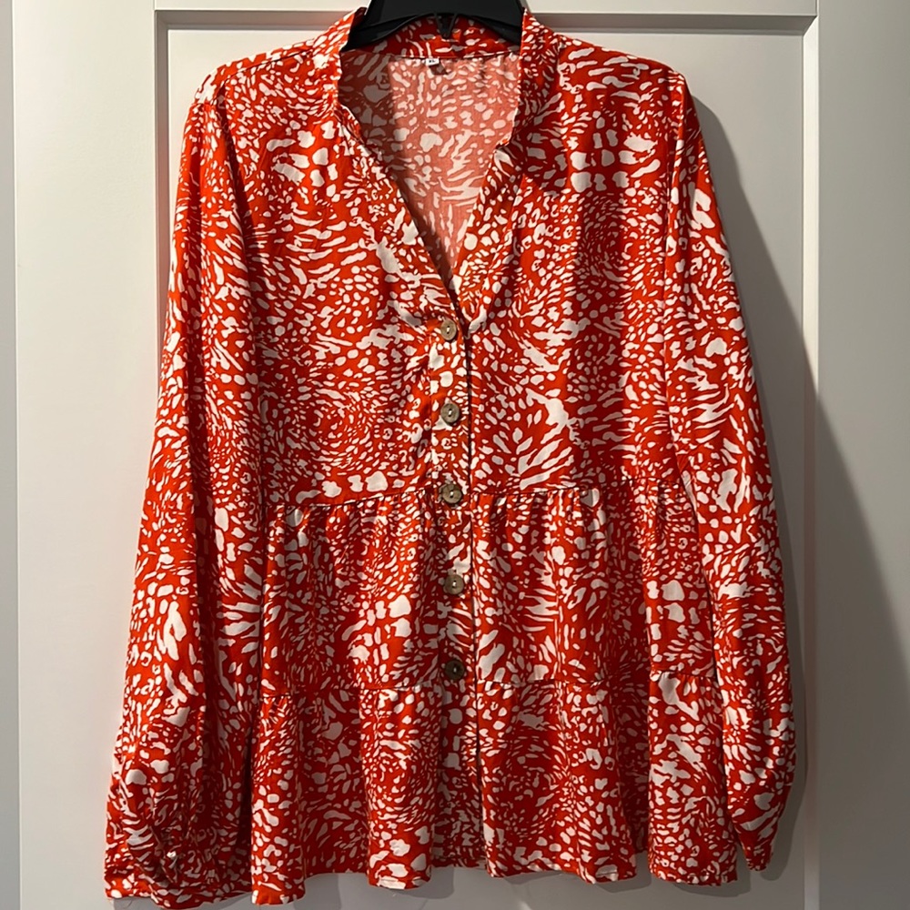 Peplum blouse